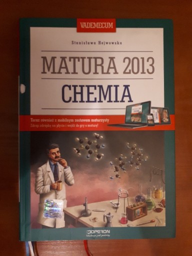 Zdjęcie oferty: Vademecum matura 2013 chemia operon
