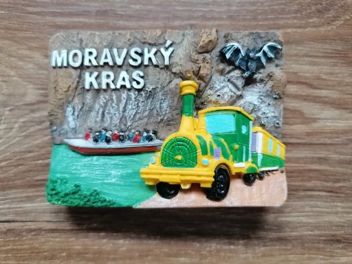 Zdjęcie oferty: Magnes na lodówkę - Czechy - Moravsky Kras