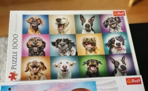 Zdjęcie oferty: Puzzle Trefl 1000 wzór psy szczeniaki 