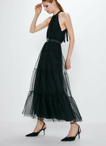 Zdjęcie oferty: Sukienka Zara czarna długa prezent 