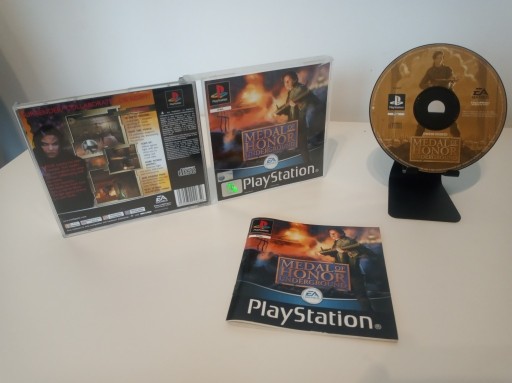 Zdjęcie oferty: Medal of Honor Underground PSX PS1 PlayStation 3xA