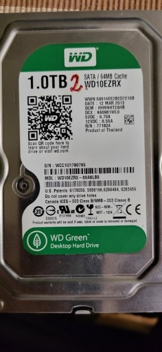 Zdjęcie oferty: Dysk Twardy 1 TB