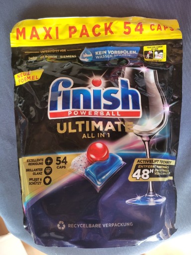 Zdjęcie oferty: Tabletki do zmywarki Finish Ultimate 54 Niemcy