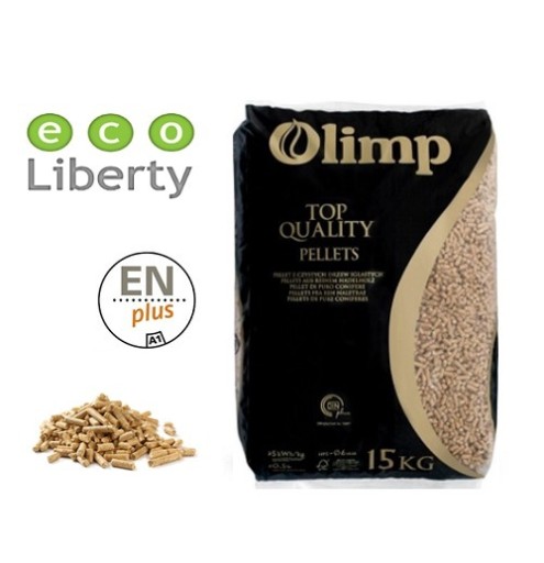 Zdjęcie oferty: Pellet OLIMP ENplus A1 6 mm / 15 kg Pellety Pelet