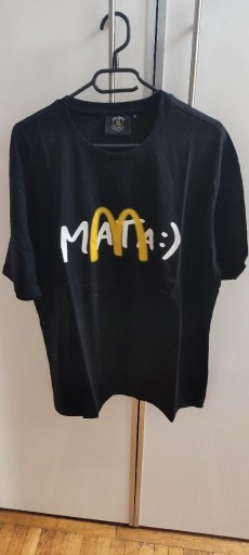 Zdjęcie oferty: Koszulka czarna Mata McDonald's nowa M