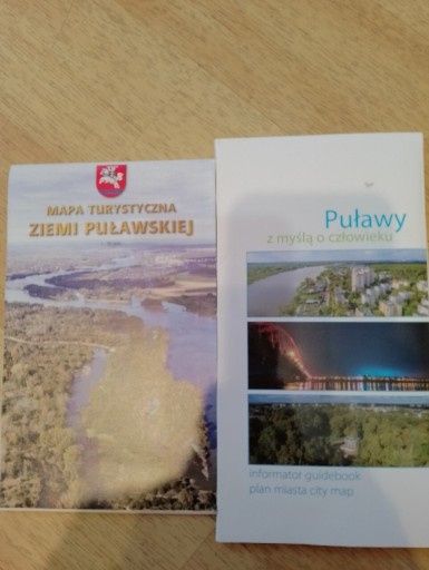 Zdjęcie oferty: Puławy plan miasta i okolic 2 mapy 