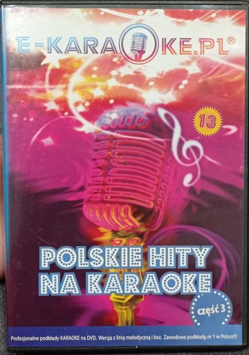 Zdjęcie oferty: Polskie Hity na Karaoke cz.3 - DVD