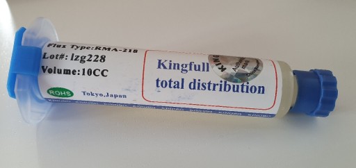 Zdjęcie oferty: Topnik flux żel pasta no clean RMA-218 KINGBO 10ml