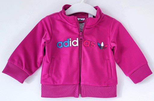 Zdjęcie oferty: Różowa rozpinana bluza Adidas 62