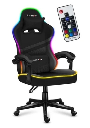 Zdjęcie oferty: Fotel Gamingowy HUZARO FORCE 4.4 RGB Black