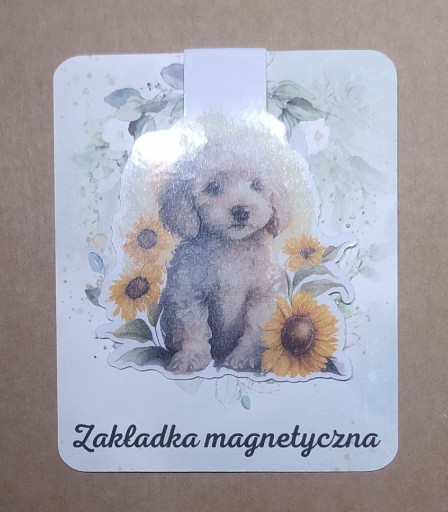 Zdjęcie oferty: Zakładka  magnetyczna do książek piesek 