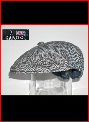 Zdjęcie oferty: kaszkiet  KANGOL  rozmiar M 58 cm  Wełna +