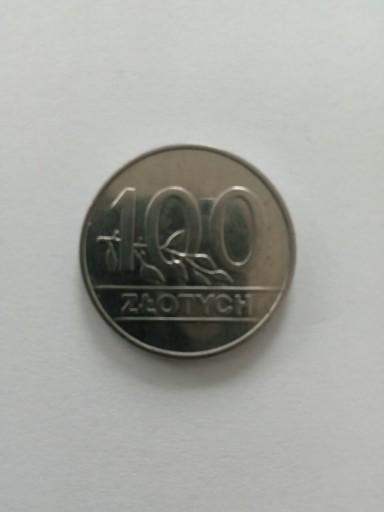 Zdjęcie oferty: Moneta 100 złotych z 1990 roku