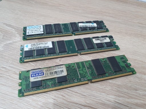 Zdjęcie oferty: Pamięć RAM mix DDR PC-3200