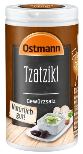 Zdjęcie oferty: Ostmann Przyprawy Tzatziki sól przyprawowa    60g