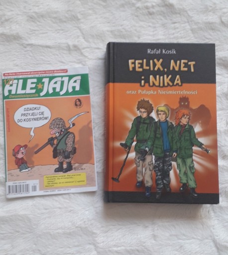 Zdjęcie oferty: Nowa"Felix,Net i Nika"Rafał Kosik +gratis humor