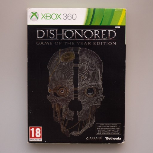 Zdjęcie oferty: Gra Dishonored GOTY Edition Xbox 360 X360