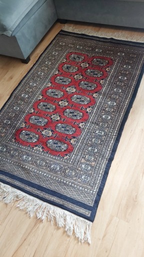 Zdjęcie oferty:  Piękny ręcznie tkany wełniany dywan buchara 