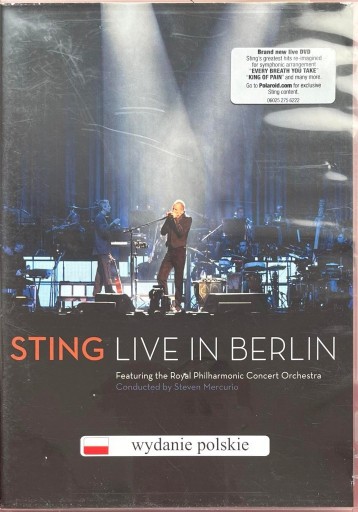 Zdjęcie oferty: DVD: Sting, Live in Berlin