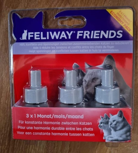 Zdjęcie oferty: Feliway Friends Fermony Dla Kotow wklady 3 pak