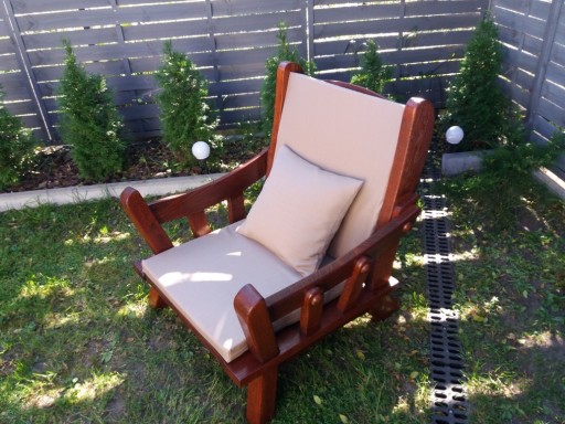 Zdjęcie oferty: Drewniany fotel ogrodowy !!!