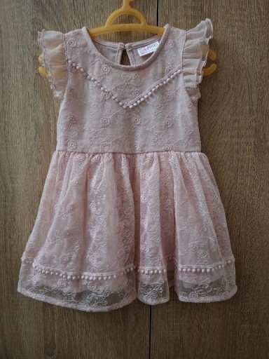 Zdjęcie oferty: Różowa sukienka r. 80 So Cute