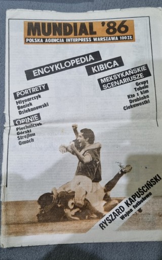 Zdjęcie oferty: Mundial 1986 (Agencja Interpress)