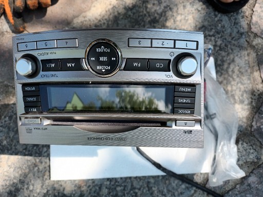 Zdjęcie oferty: Radio CD ORGINAŁ Subaru 2009-2013 Model 86201AJ410