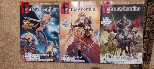 Zdjęcie oferty: Fantasy Komiks Tom 1-3