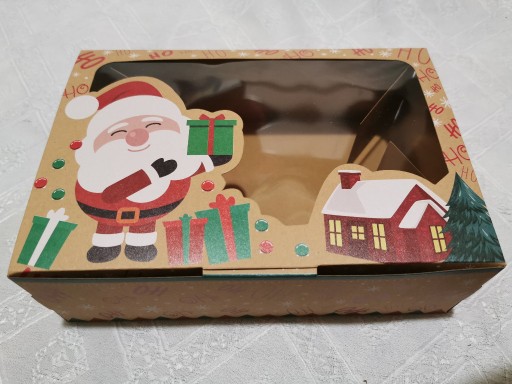 Zdjęcie oferty: Tekturowe pudełko na ciastka cukierki pierniki Mik