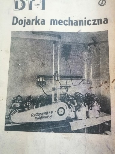 Zdjęcie oferty: Katalog Dojarka Mechaniczna DT1 Agrostroj 1976 PGR