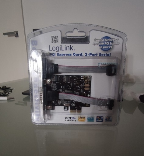 Zdjęcie oferty: logilink karta pci express  2 port serial