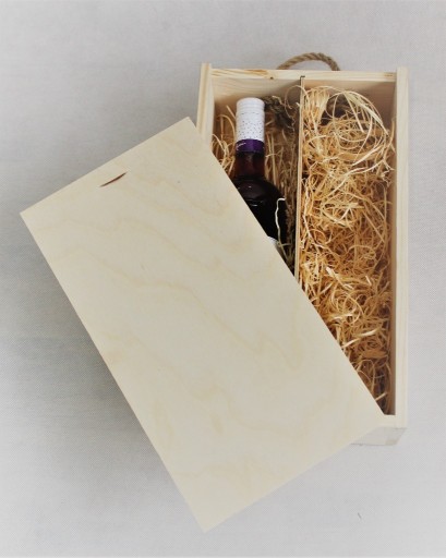 Zdjęcie oferty: Skrzynka drewniana na 2 butelki na alkohol, wino
