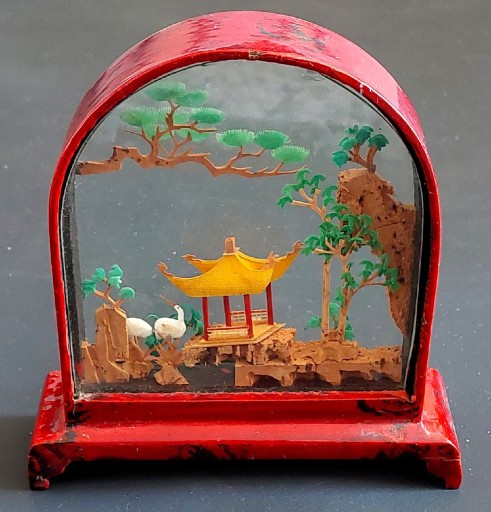 Zdjęcie oferty: Diorama Rzeźba Chiny 