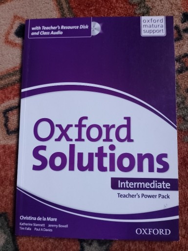 Zdjęcie oferty: Oxford Solutions Intermediate Teacher's Power Pack