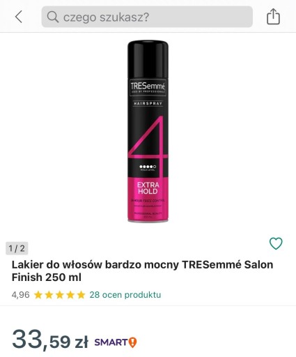 Zdjęcie oferty: Tressemme lakier do włosów. 4 bardzo mocny. 400ml!