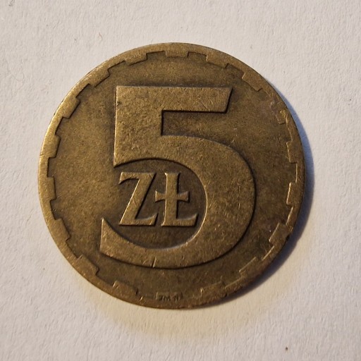 Zdjęcie oferty: Moneta z 1976 r. bez znaku mennicy