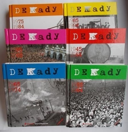 Zdjęcie oferty: DEKADY PRL-u 1945-2005 komplet Biblioteka Gazety