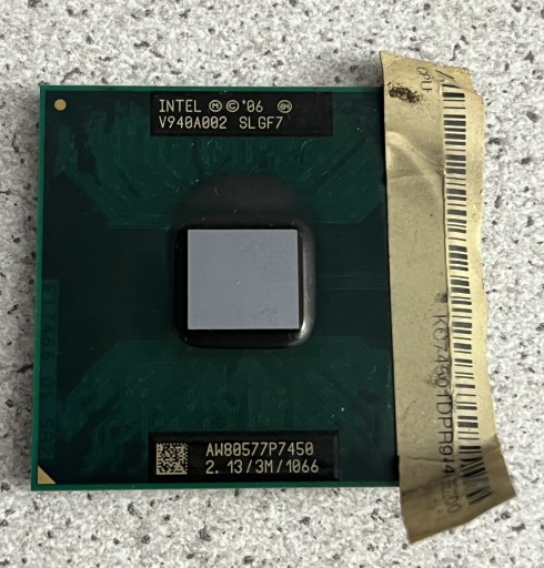 Zdjęcie oferty: Procesor Intel Core 2 Duo P7450 PGA478 laptop 2.13