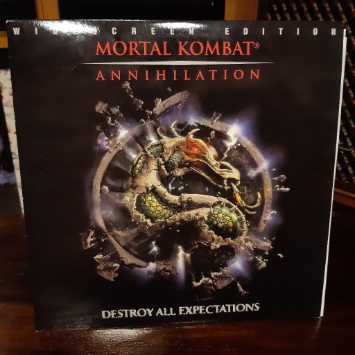 Zdjęcie oferty: Laserdisc film MORTAL KOMBAT ANNIHILATION