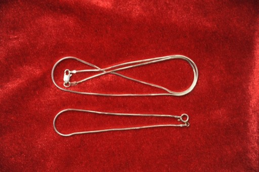 Zdjęcie oferty: Komplet srebrny pr.925 -  łańcuszek i bransoletka