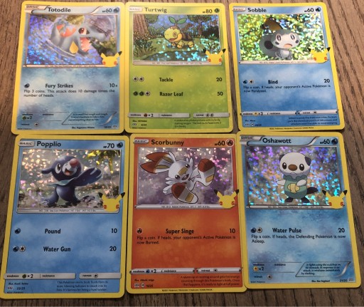 Zdjęcie oferty: UNIKATOWE holo karty Pokémon