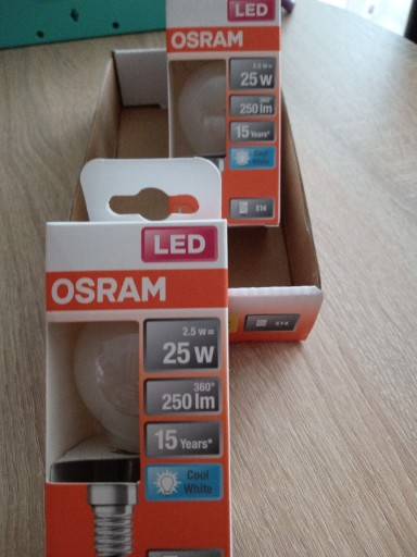Zdjęcie oferty: Żarówka Osram LED STAR CLASSIC P 25 W. E14