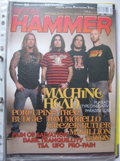 Zdjęcie oferty: Metal Hammer 04/2007 Machine Head Porcupine Tree