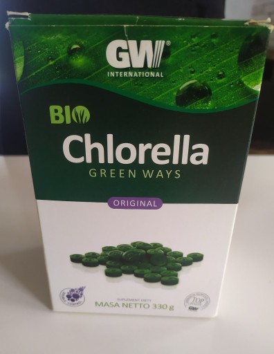 Zdjęcie oferty: Green Ways Chlorella 2 x 110g (2x 440 tabletek)