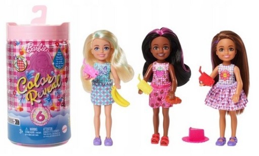 Zdjęcie oferty: Lalka Barbie Color Reveal Lalka Chelsea Piknik 