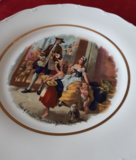 Zdjęcie oferty: Talerz porcelanowy sygn. MADE IN Czechoslovakia 