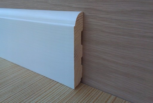 Zdjęcie oferty: Listwy przypodłogowe drewniane białe