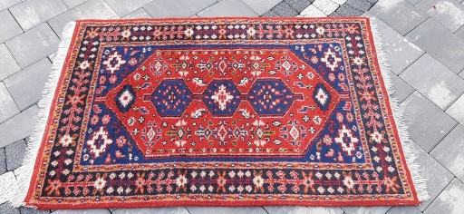 Zdjęcie oferty: Perski dywan wełniany 122 x 79 cm wełna tkany ręcz