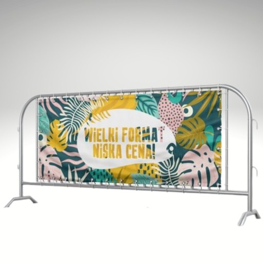 Zdjęcie oferty: Baner reklamowy 1000 x 1500 mm oczkowany co 50cm 